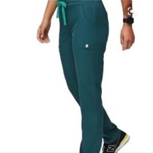 FIGS FIONLITE Yola - Skinny Scrub Pants - Caribbean Blue (limited edition color)